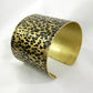 Custom Ball Peen Hammered Cuff