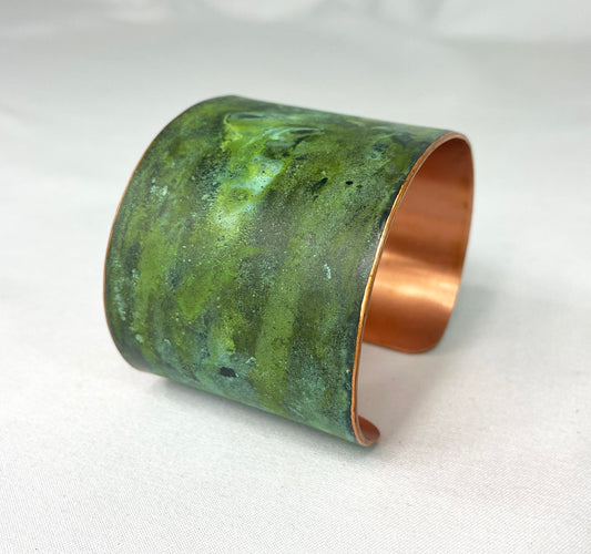 Tiffany Green Copper Cuff Bracelet