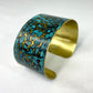 Custom Cupric Blue Cuff