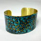 Custom Cupric Blue Cuff