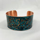 Custom Cupric Blue Cuff